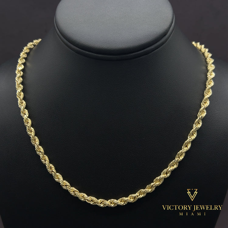 14K Gold Rope Chain