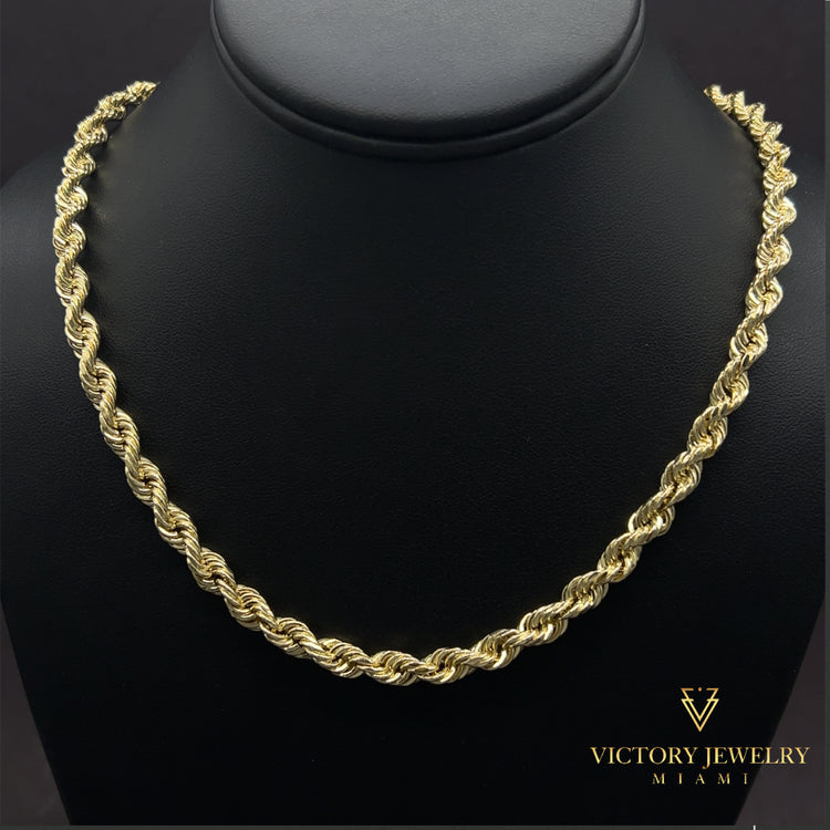 14K Gold Rope Chain