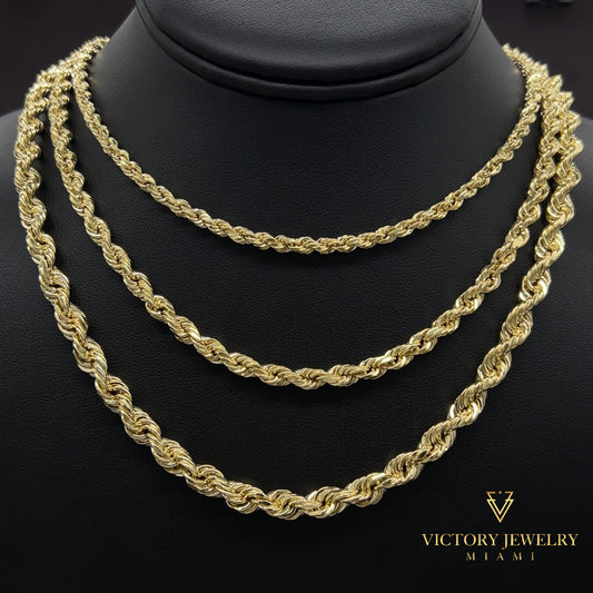 14K Gold Rope Chain