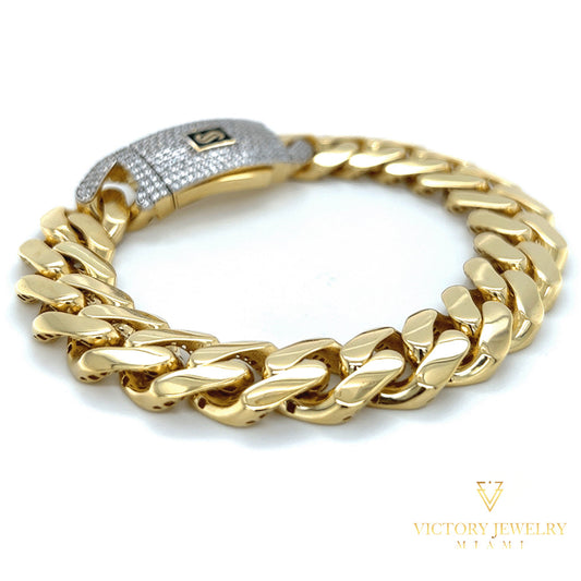 14K Gold Monaco Bracelet